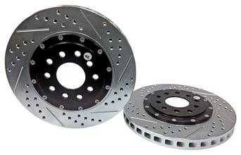 Baer EradiSpeed+ Fits 2004-09 Cadillac XLR (Does NOT fit XLR-V), 1997-04 Chevy Corvette, & 2005-13 Chevy Corvette Base w/JL9 Brake package (Does NOT fit Z51, Grand Sport or Z06)