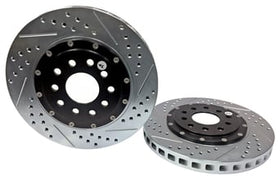 Baer EradiSpeed+ Fits 2004-09 Cadillac XLR (Does NOT fit XLR-V), 1997-04 Chevy Corvette, & 2005-13 Chevy Corvette Base w/JL9 Brake package (Does NOT fit Z51, Grand Sport or Z06)