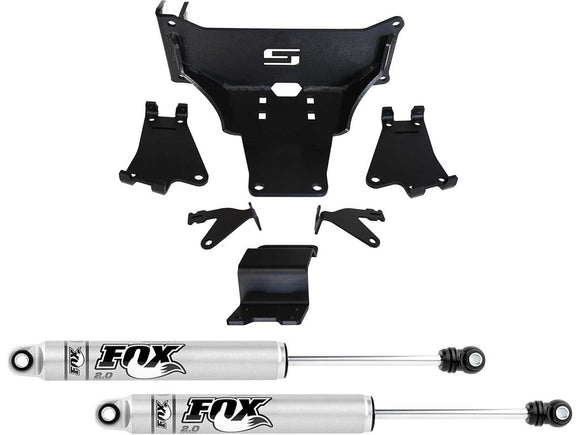 Superlift  2023 Ford F-250/350 Dual Steering Stabilizer Kit with FOX Stabilizers  -No lift required