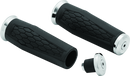 Kuryakyn Hex Grips 1inch Universal Chrome-1