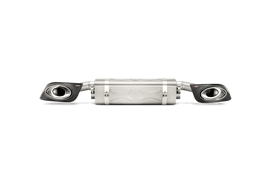 Akrapovic 14-15 Porsche 911 Turbo/Turbo S (991) Slip-On Line (Titanium) w/ Carbon Titanium Tips