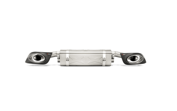 Akrapovic 14-15 Porsche 911 Turbo/Turbo S (991) Slip-On Line (Titanium) w/ Carbon Titanium Tips