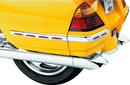 Kuryakyn Turndown Exhaust Extensions 01-17 Honda GL1800 Chrome-1
