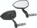 Kuryakyn Phantom Bar End Mirror Gloss Black-1