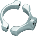 Kuryakyn Side Mount License Plate Holder Clamp 14-Up Yamaha Bolt Chrome-1
