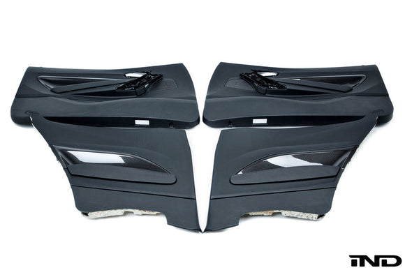 Alpha N F87 M2 Carbon Door Card Set