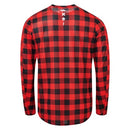 USWE Flannel Long Sleeve Lightweight Off-Road Jersey Flame Red - Large-3