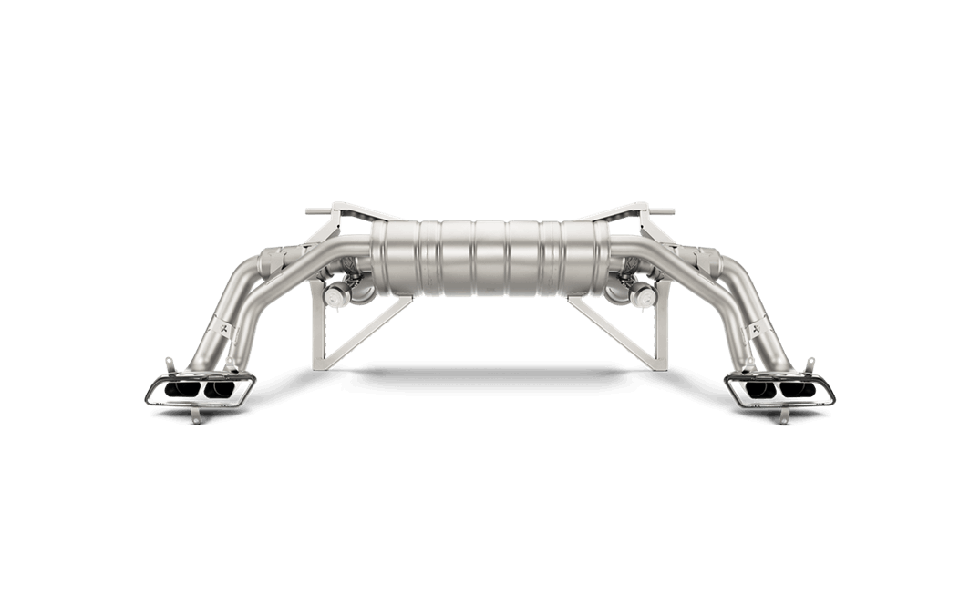 Akrapovic 16-17 Audi R8 5.2 FSI Coupe/Spyder Slip-On Line (Titanium) w/ Carbon Titanium Tips