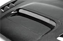 CW-Style Carbon Fiber Hood For 2015-2021 Subaru WRX/STi-5