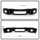 Spyder Ford F150 09-14 w/Fog Light Hole Front Bumper - Black (OEM # 9L3Z17757DPTM)-2