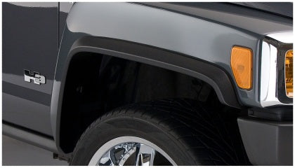Bushwacker 06-10 Hummer H3 OE Style Flares 4pc - Black - 0