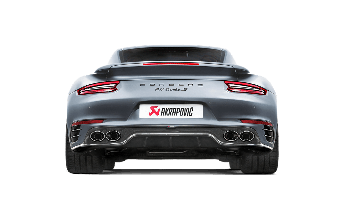 Akrapovic 16-17 Porsche 911 Turbo/Turbo S (991.2) Slip-On Line (Titanium) (Req. Tips/Diffuser)