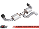 AWE Tread Edition Axleback Dual Exhaust for Jeep JL/JLU 3.6L/2.0T - Diamond Black Tips-4