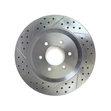 Baer Service Parts 15.000" X 1.180", 6 x 135mmBC, 3.547" Register, 1-Piece, Right, Slot Drilled & Zinc-Plated Finish