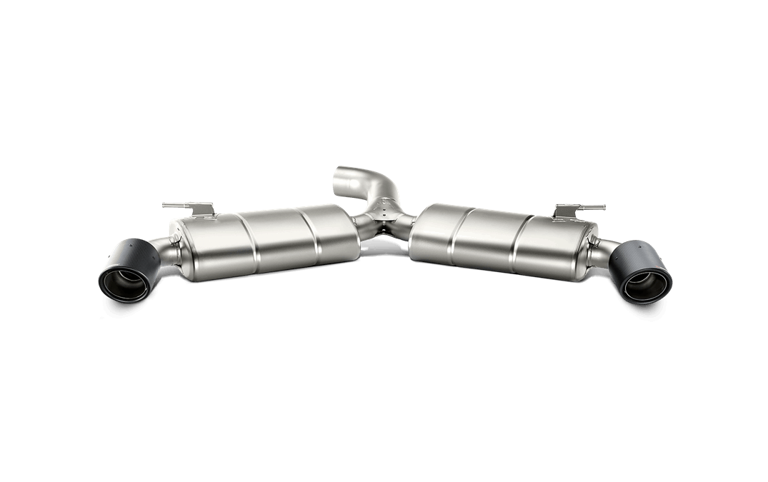 Akrapovic 13-17 Volkswagen Golf GTI (VII) Slip-On Line (Titanium) w/ Carbon Tips - 0