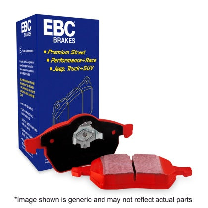 EBC 01-03 Porsche 911 (996) (Cast Iron Rotor only) 3.6 Twin Turbo GT2 Redstuff Front Brake Pads - 0