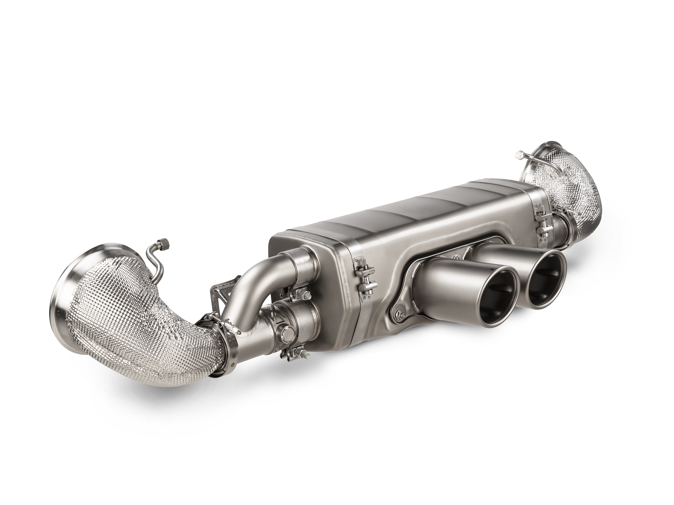 Akrapovic 21-24 Porsche 911 GT3/ GT3 RS (992) Slip-On Race Line Adapter Set (SS) - 0