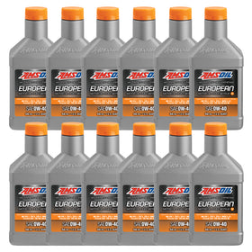 AMSOIL 0W-40 FS 100% Synthetic European Motor Oil Case of 12