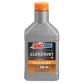 AMSOIL 0W-40 FS 100% Synthetic European Motor Oil 946 ml Bottle