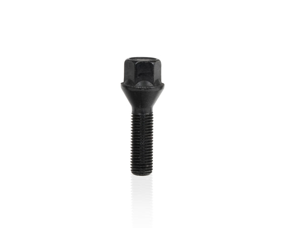 Eibach Wheel Bolt M14 X 1.25 X 50mm X 17mm Hex Taper-Seat Black Finish
