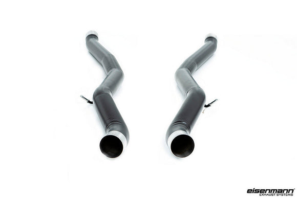 Eisenmann F90 M5 Black Series Center Pipe Set - Non-Resonated