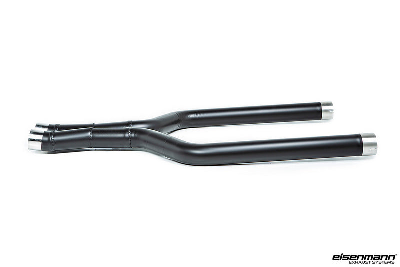 Eisenmann F90 M5 Black Series Center Pipe Set - Non-Resonated - 0
