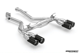 Eisenmann F87 M2 Competition Performance Exhaust + Carbon Tip Set - Race