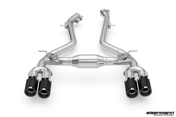 Eisenmann F87 M2 Competition Performance Exhaust + Carbon Tip Set - Race