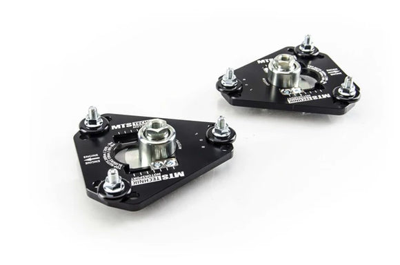 MTS Technik Front Adjustable Camber / Caster Plates - Mercedes / C117 CLA / W176 A Class | MTSCP57SET