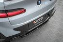 Maxton Design Central Rear Splitter - BMW / G02 / X4 / M-Pack / Facelift-2