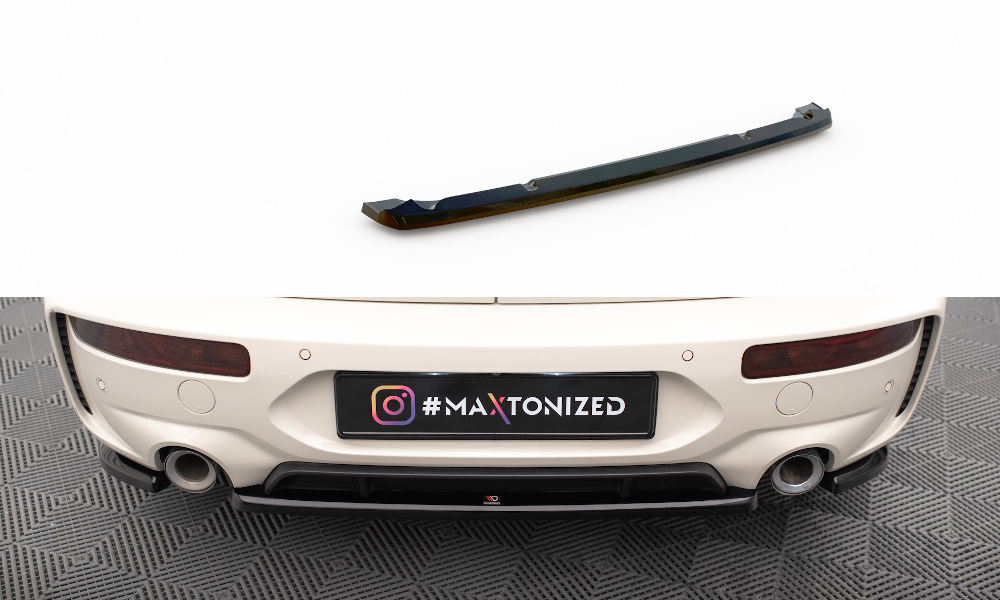 Maxton Design Central Rear Splitter - MINI Cooper Clubman John Cooper Works (F54 Facelift)