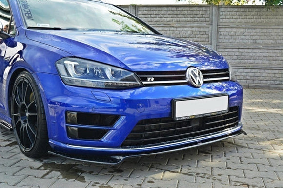 Maxton Design Front Splitter VW Golf R Mk7 V.2 | VW-GO-7-R-FD2G
