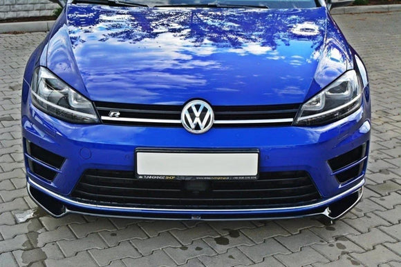 Maxton Design Front Splitter VW Golf R Mk7 V.2 | VW-GO-7-R-FD2G