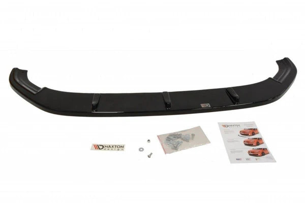 Maxton Design Gloss Black Front Splitter | Volkswagen Mk7 Golf R | VW-GO-7-R-FD1G