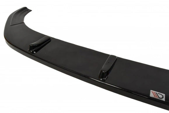 Maxton Design Gloss Black Front Splitter | Volkswagen Mk7 Golf R | VW-GO-7-R-FD1G