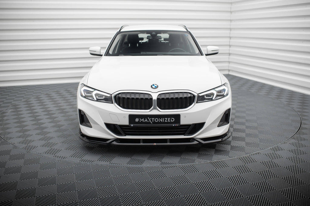 Maxton Design Front Splitter - BMW / 3 Sedan / G20 Touring / G21 Facelift | BM-3-21F-FD1G