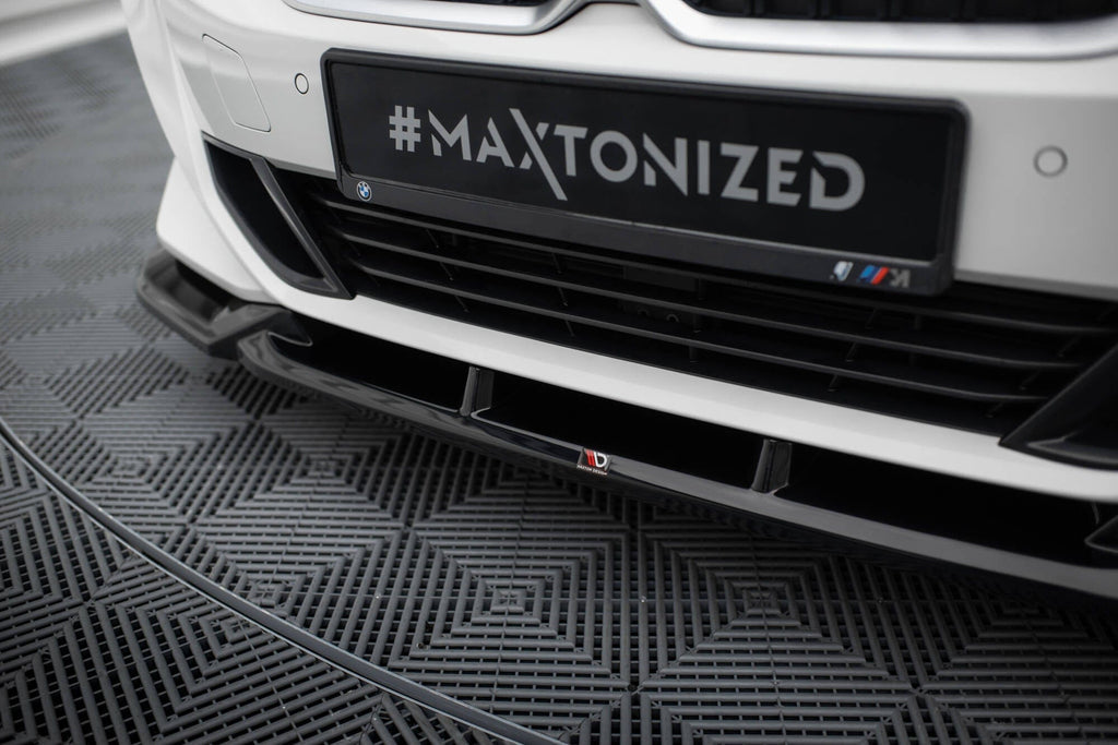 Maxton Design Front Splitter - BMW / 3 Sedan / G20 Touring / G21 Facelift | BM-3-21F-FD1G