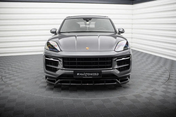 Maxton Design Front Splitter Porsche Cayenne SUV / Coupe Mk3 Facelift