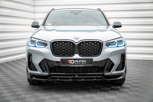 Maxton Design Front Splitter V.1 BMW X4 M-Pack G02 Facelift