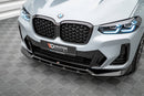 Maxton Design Front Splitter V.1 BMW X4 M-Pack G02 Facelift-2