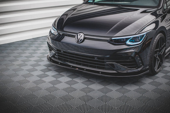 Maxton Design Front Splitter V.1 - VW Golf R Mk8