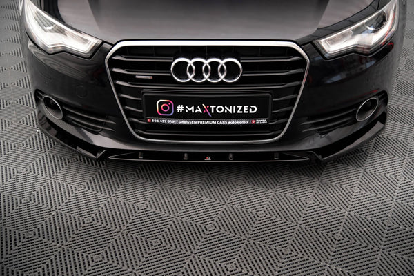Maxton Design Front Splitter V.2 - Audi C7 A6 | AU-A6-C7-FD2G