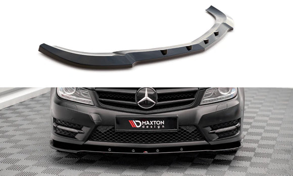 Maxton Design Front Splitter V.2 Mercedes-Benz C Coupe AMG-Line C204