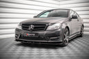 Maxton Design Front Splitter V.2 Mercedes-Benz C Coupe AMG-Line C204-2