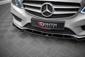 Maxton Design Front Splitter V.2 Mercedes-Benz E AMG-Line Sedan W212 Facelift - 0
