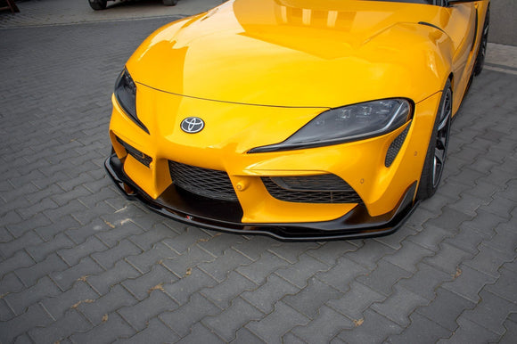 Maxton Design Front Splitter V.2 Toyota Supra Mk5