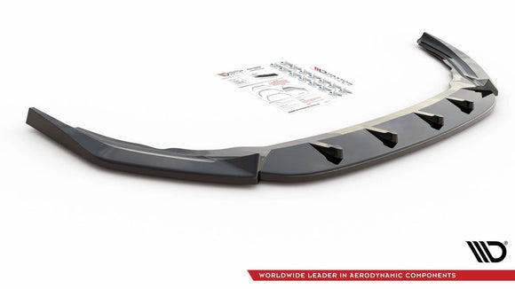 Maxton Design Front Splitter V.2 - VW Golf R Mk8