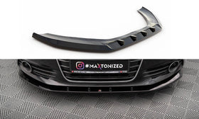 Maxton Design Front Splitter V.3 - Audi C7 A6 | AU-A6-C7-FD3G