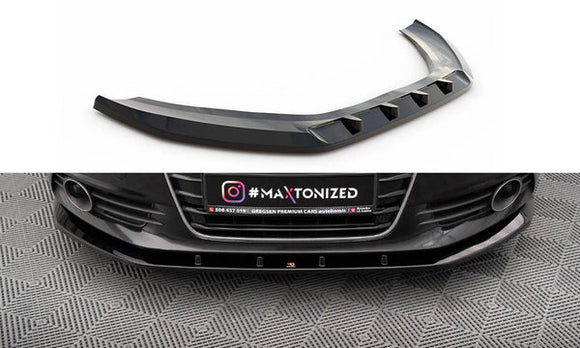 Maxton Design Front Splitter V.3 - Audi C7 A6 | AU-A6-C7-FD3G