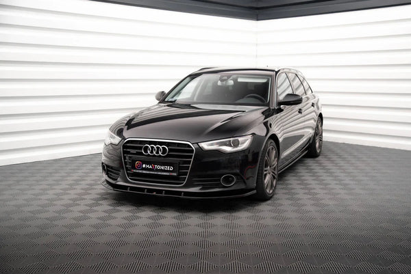Maxton Design Front Splitter V.3 - Audi C7 A6 | AU-A6-C7-FD3G - 0
